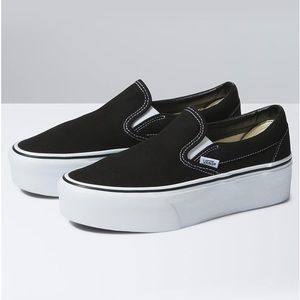 Platform Slip On Vans